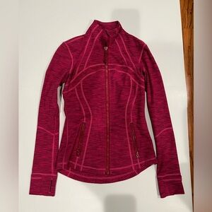 Lululemon Athletica Women's Magenta Workout Jacket